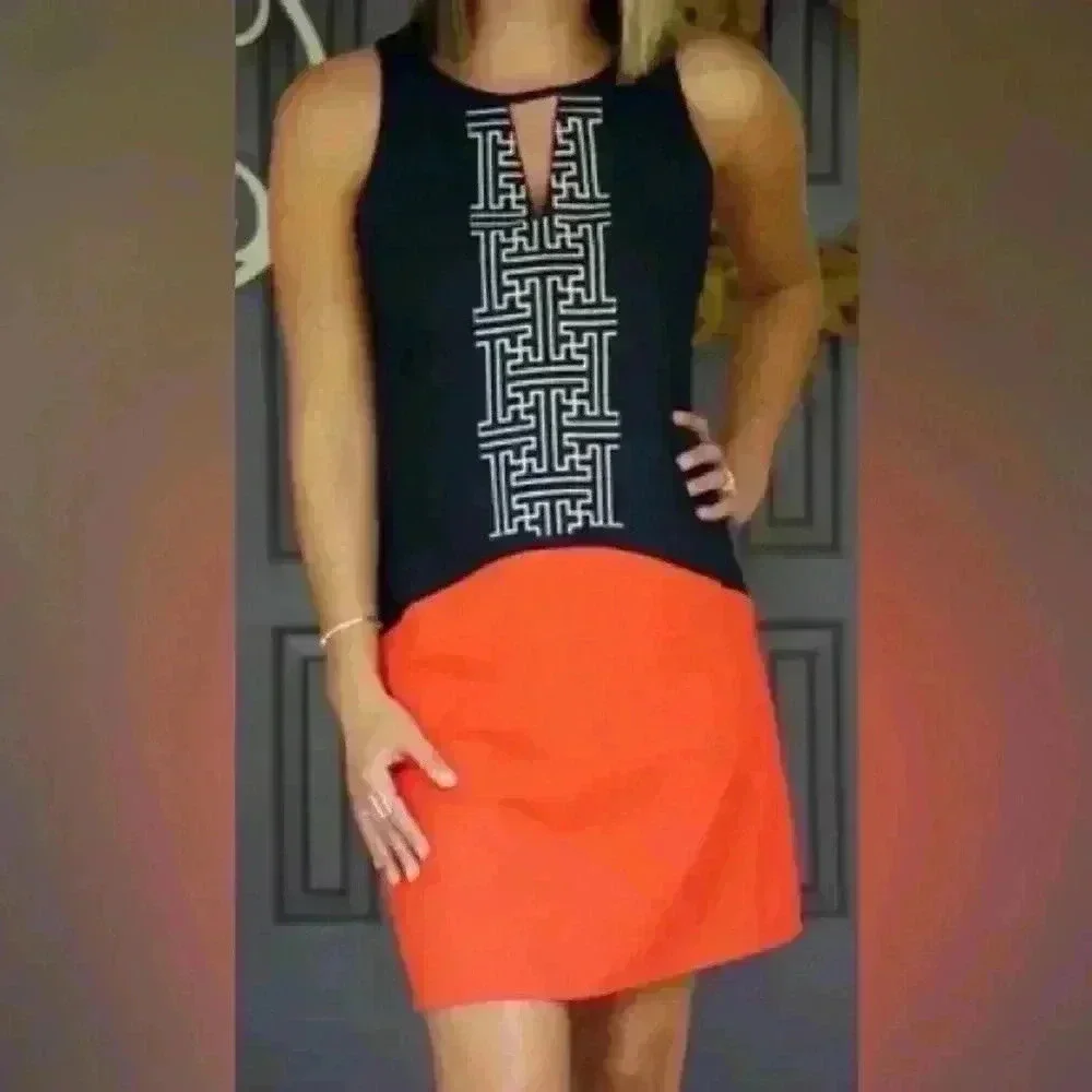 THML Embroidered Dress Size Small - Picture 2 of 6